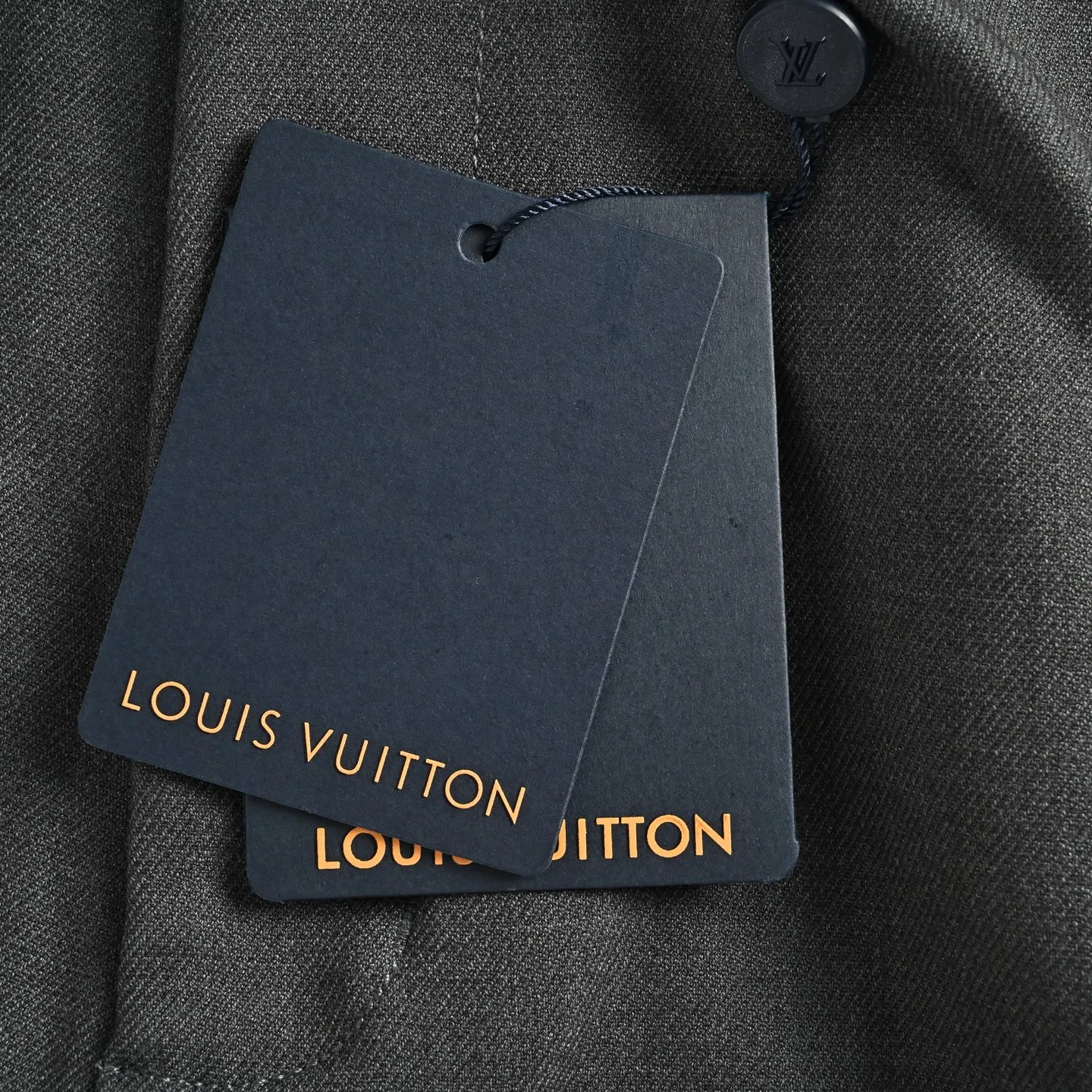 Louis Vuitton Chain Wool Trousers